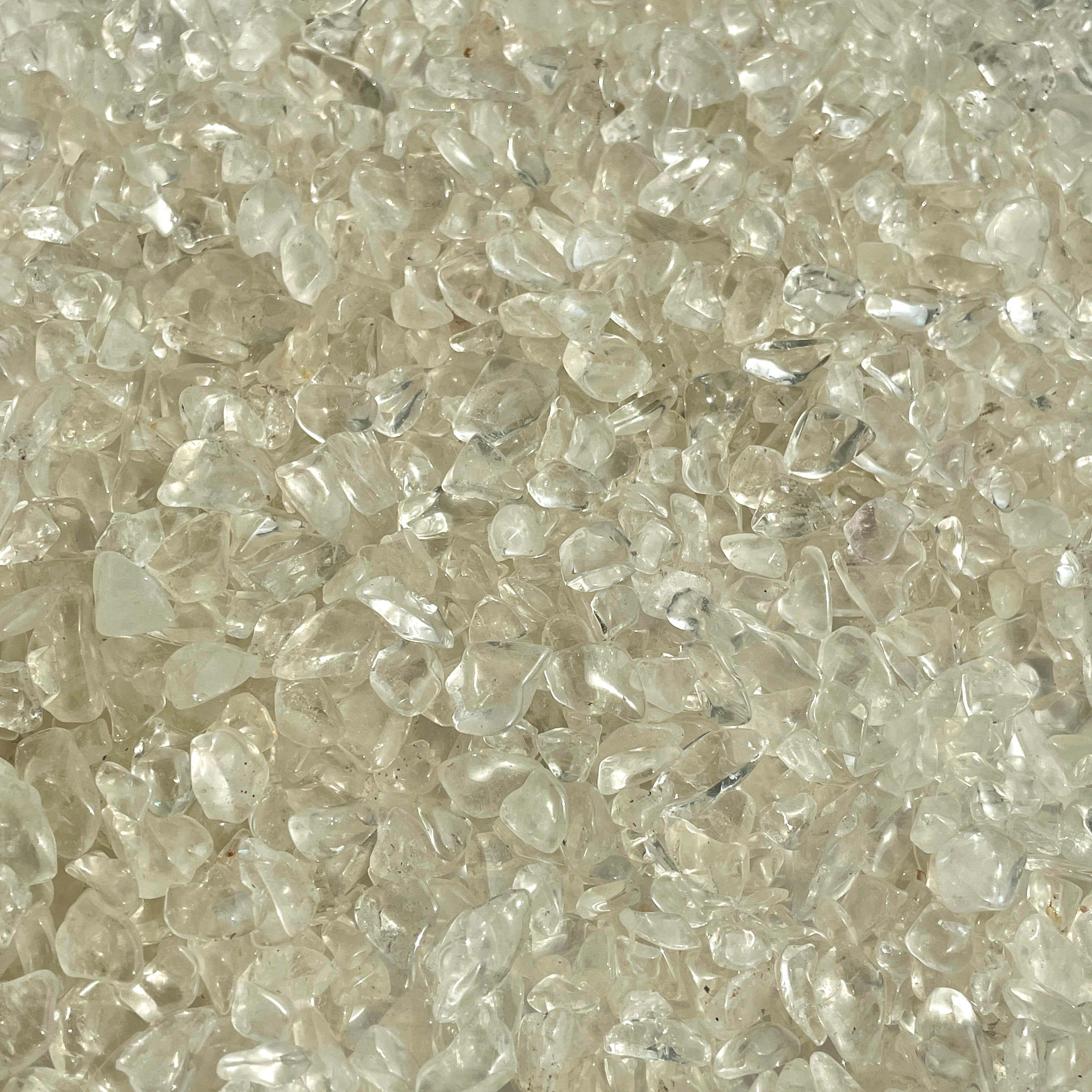 Clear Quartz Chips 100g (IN) Clear Quartz Chips 100g (IN)
